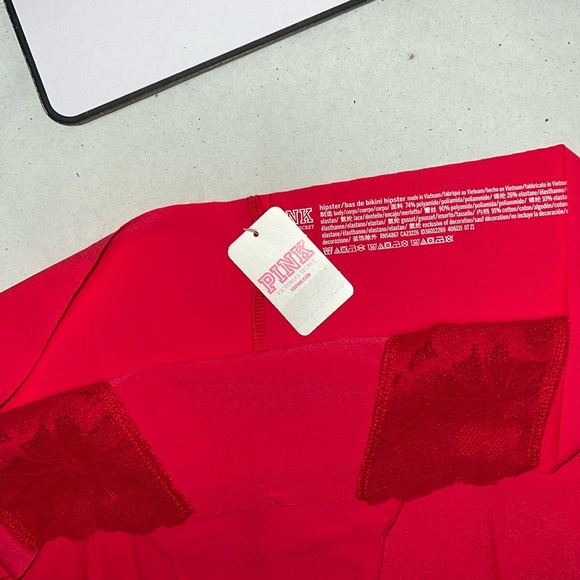 PINK NO-SHOW HIPSTER Panty Victoria's Secret XL - Picture 11 of 12